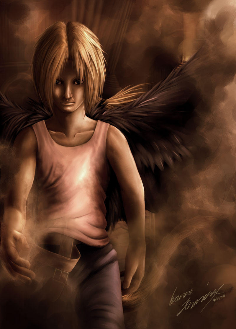 The Angel of Death by Calyfern