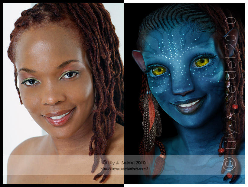 Na'vi: Before - After by Lilyas