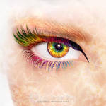 Rainbow Flower Power by Lilyas