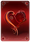 Ace of Hearts Card by Lilyas