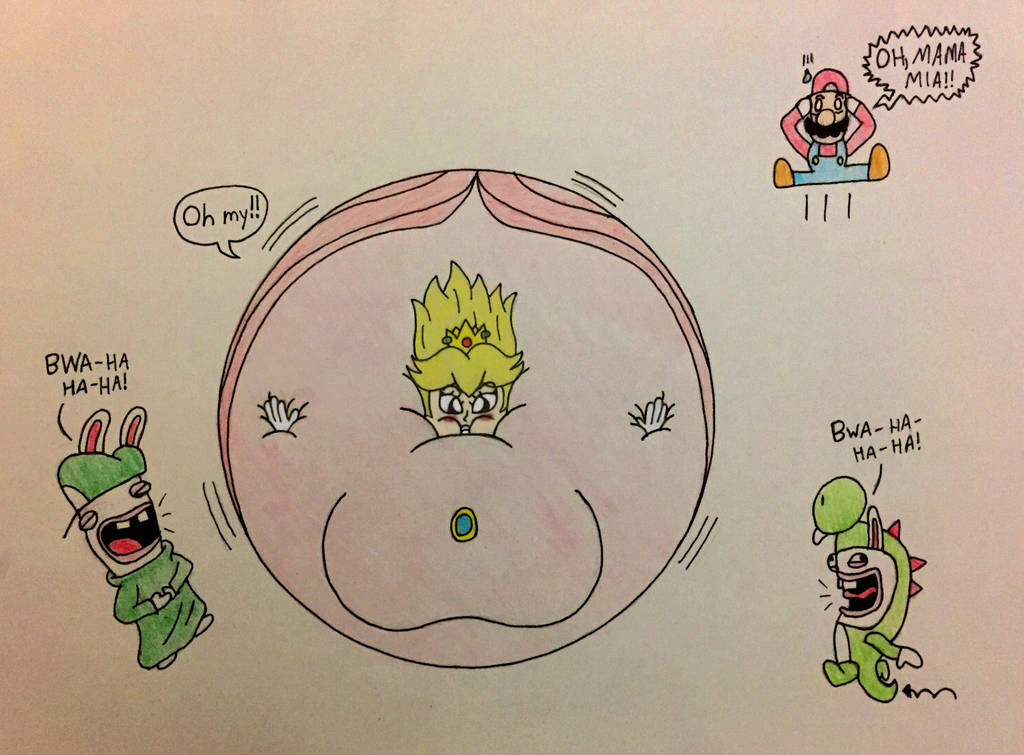 Peach Balloon Battle by WarioTheInflator on DeviantArt