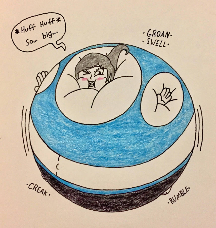 Wii Fit Trainer Inflation by WarioTheInflator on DeviantArt