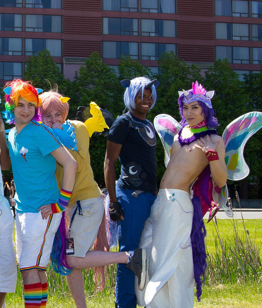 Genderbend/Rule 63 Winged MLP Cosplay Group by M-Hydra