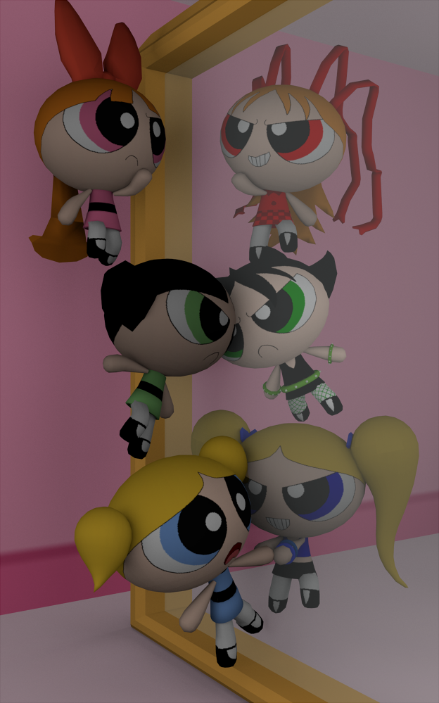 Powerpuff n Powerpunks by tifu