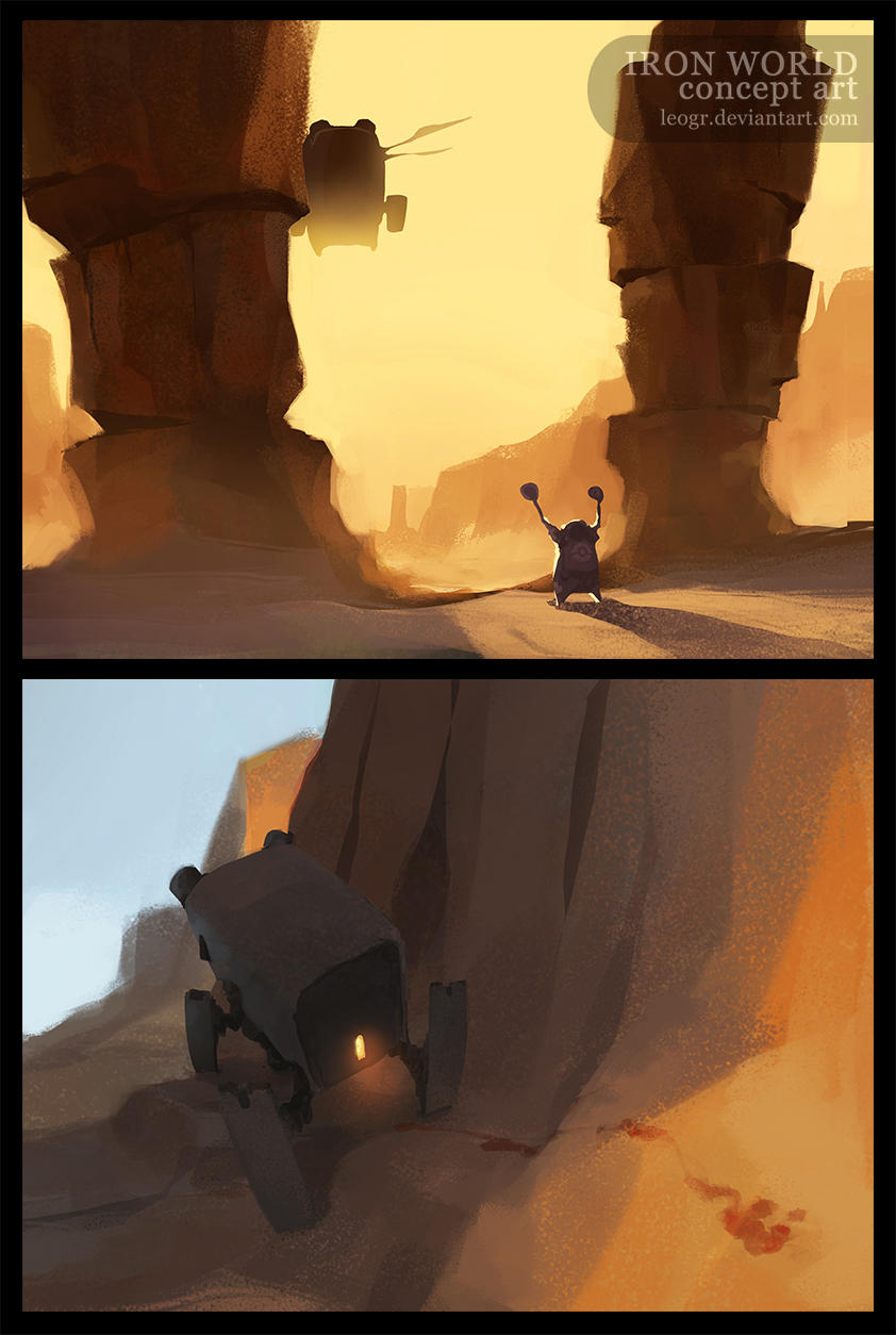 Iron World - Environment 2 by LeoGr