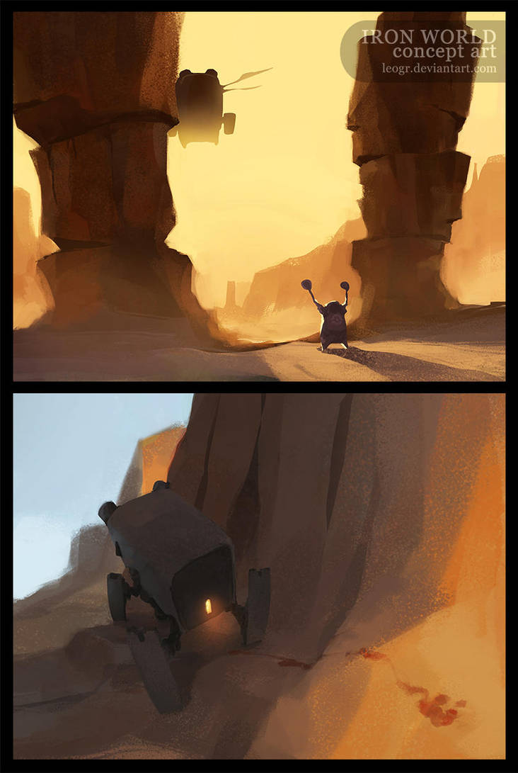 Iron World - Environment 2 by LeoGr