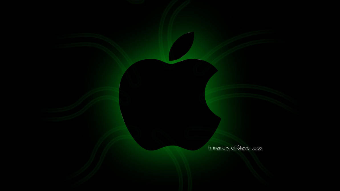 Apple Wallpapper 'Green' by xatlox on DeviantArt