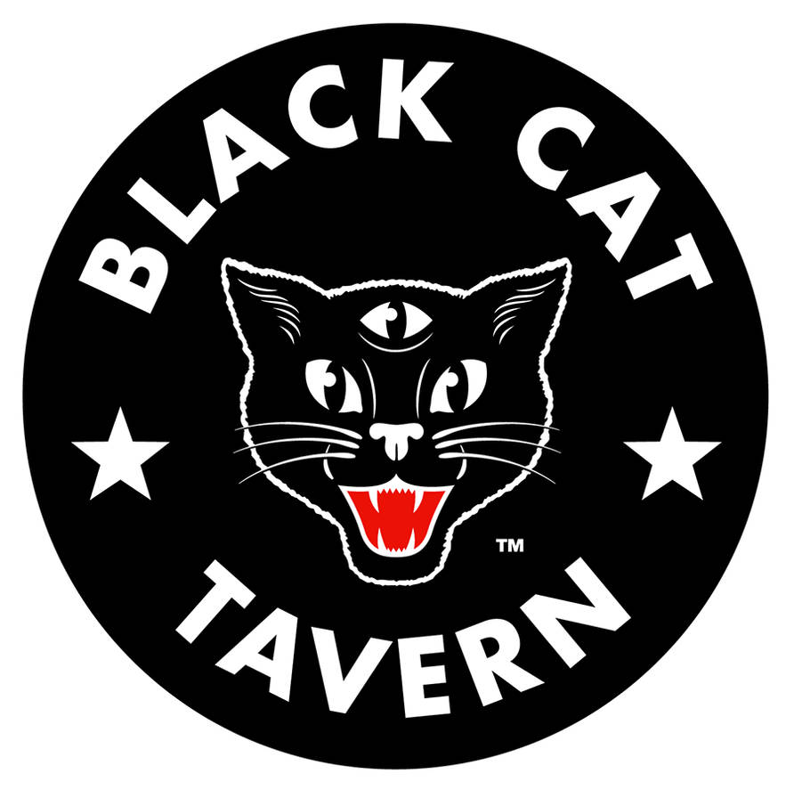 BLACK CAT TAVERN LOGO by Huwman