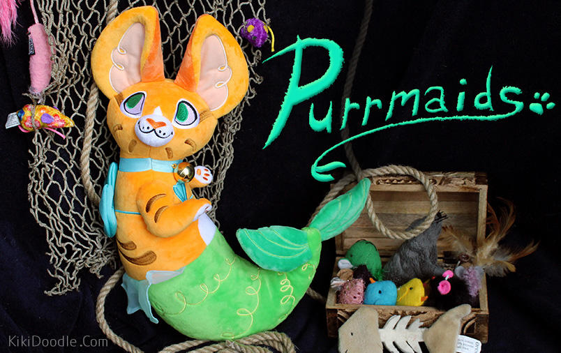 Announcement: PURRMAIDS (Kickstarter LIVE!) by kiki-doodle Announcement: PURRMAIDS (Kickstarter LIVE!) by kiki-doodle