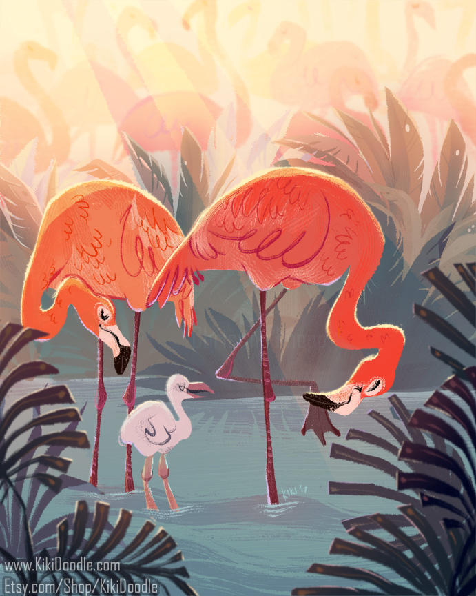 Our Little Lagoon by kiki-doodle
