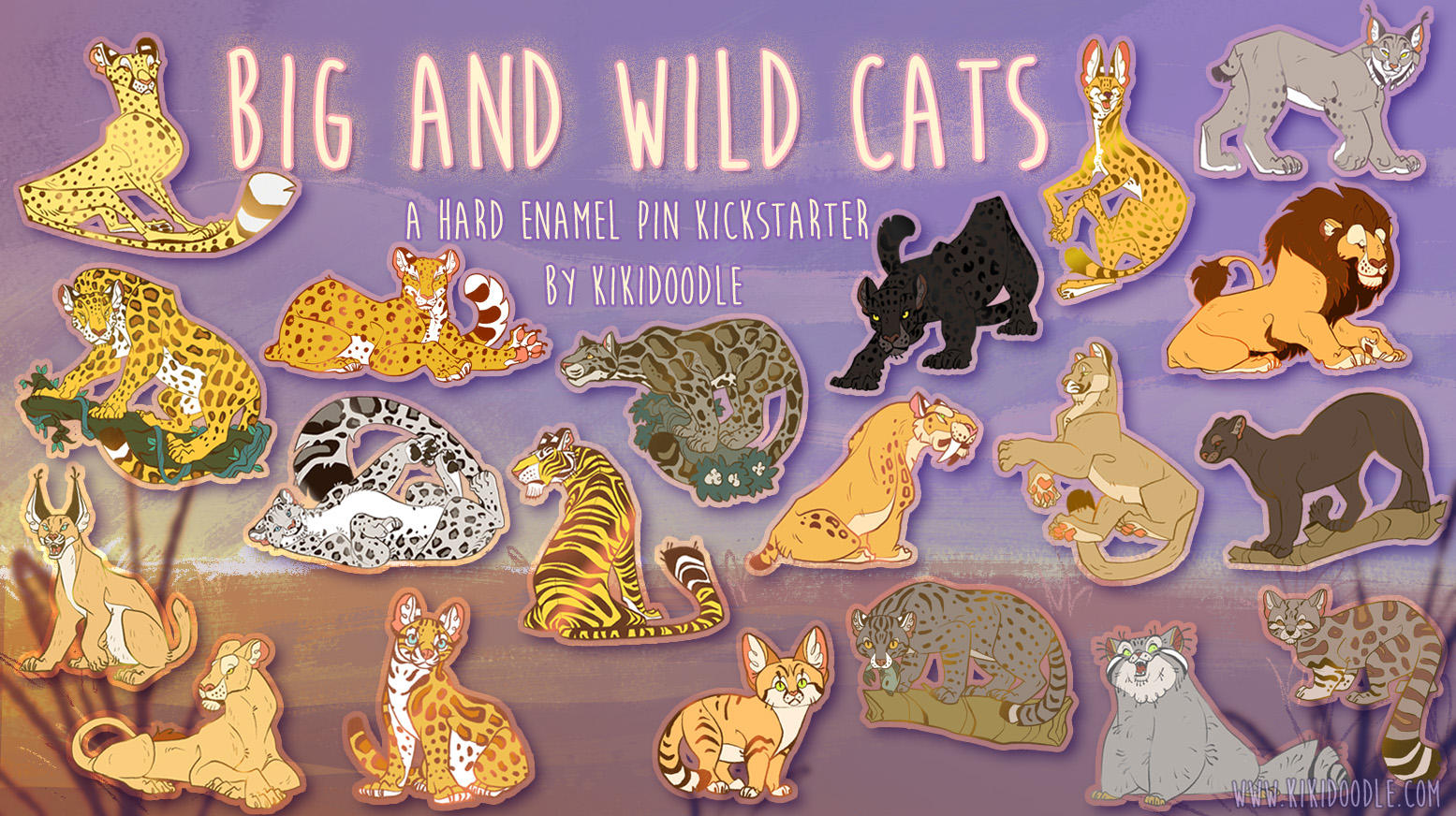 2 days left in Big And Wild Cat Kickstarter by kiki-doodle