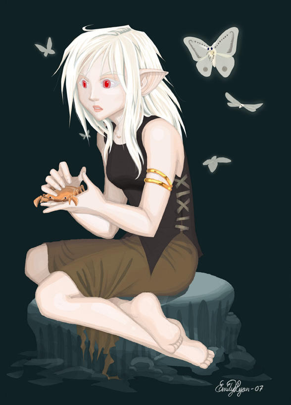 What Drow ought to look like by Aeonna