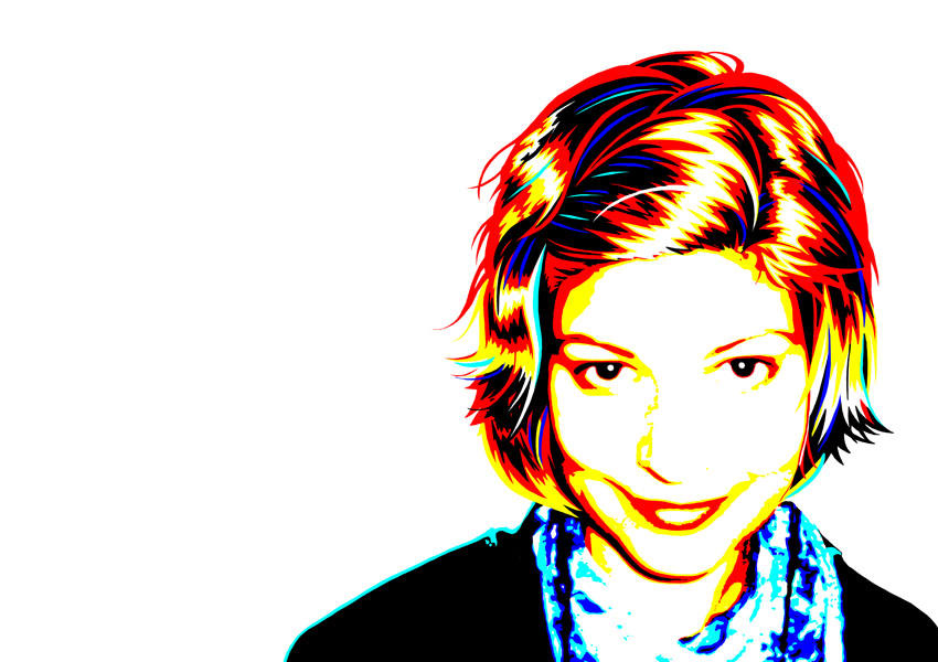 Vector self-portrait by Aeonna