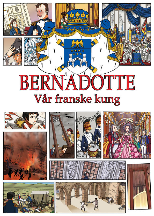 Poster for Bernadotte comic by Aeonna