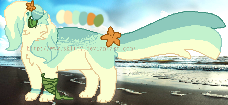 .:CLOSED:. BEACH KITTY AUCTION by SKlTTY