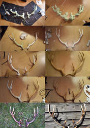 making of antlers by Fairytas