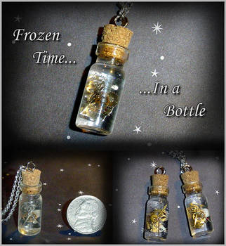 Frozen Time in a Bottle Charms by YellerCrakka