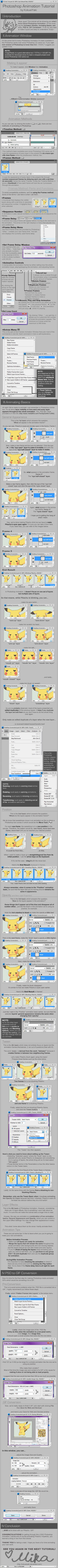 Photoshop Animation Tutorial by Sitraxis