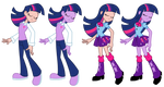 A Touch of Equestria Girls (Twilight Sparkle) by Trinityinyang