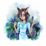 misty garden by Shaienny