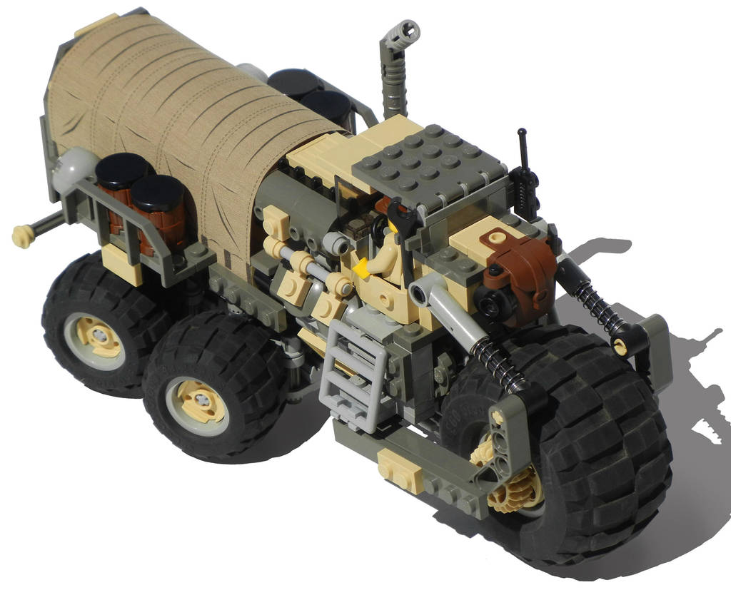 'Courser' Five-Wheeled Diesel Cargo Truck Mk. XIX by RRaillery