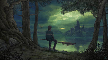 A Proud Slytherin-FanArt by VladislavPANtic