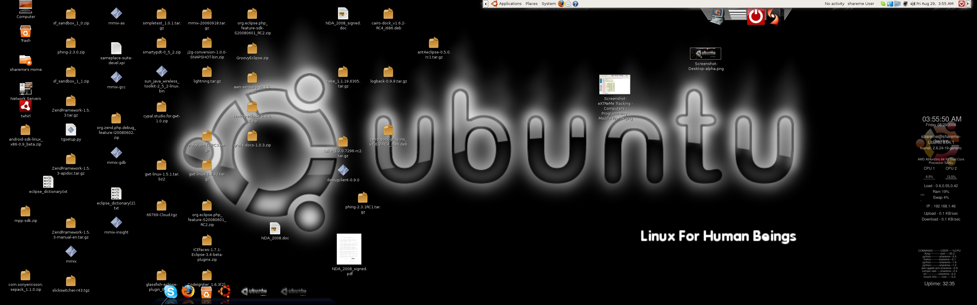 Ubuntu DesktopScreenshot by shareme