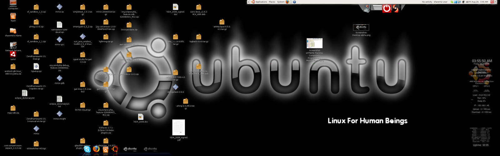 Ubuntu DesktopScreenshot by shareme