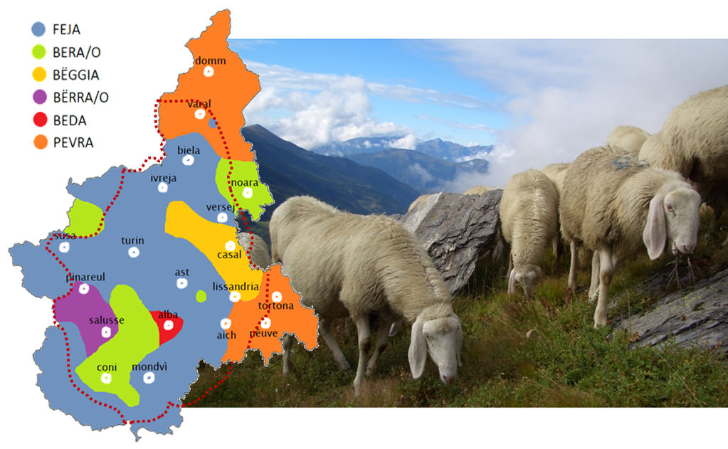 The many ways to say sheep in Piedmont by Uslengh on DeviantArt