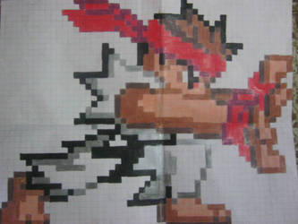 Pixel Artryu Street Fighter By Hacker33beta On Deviantart
