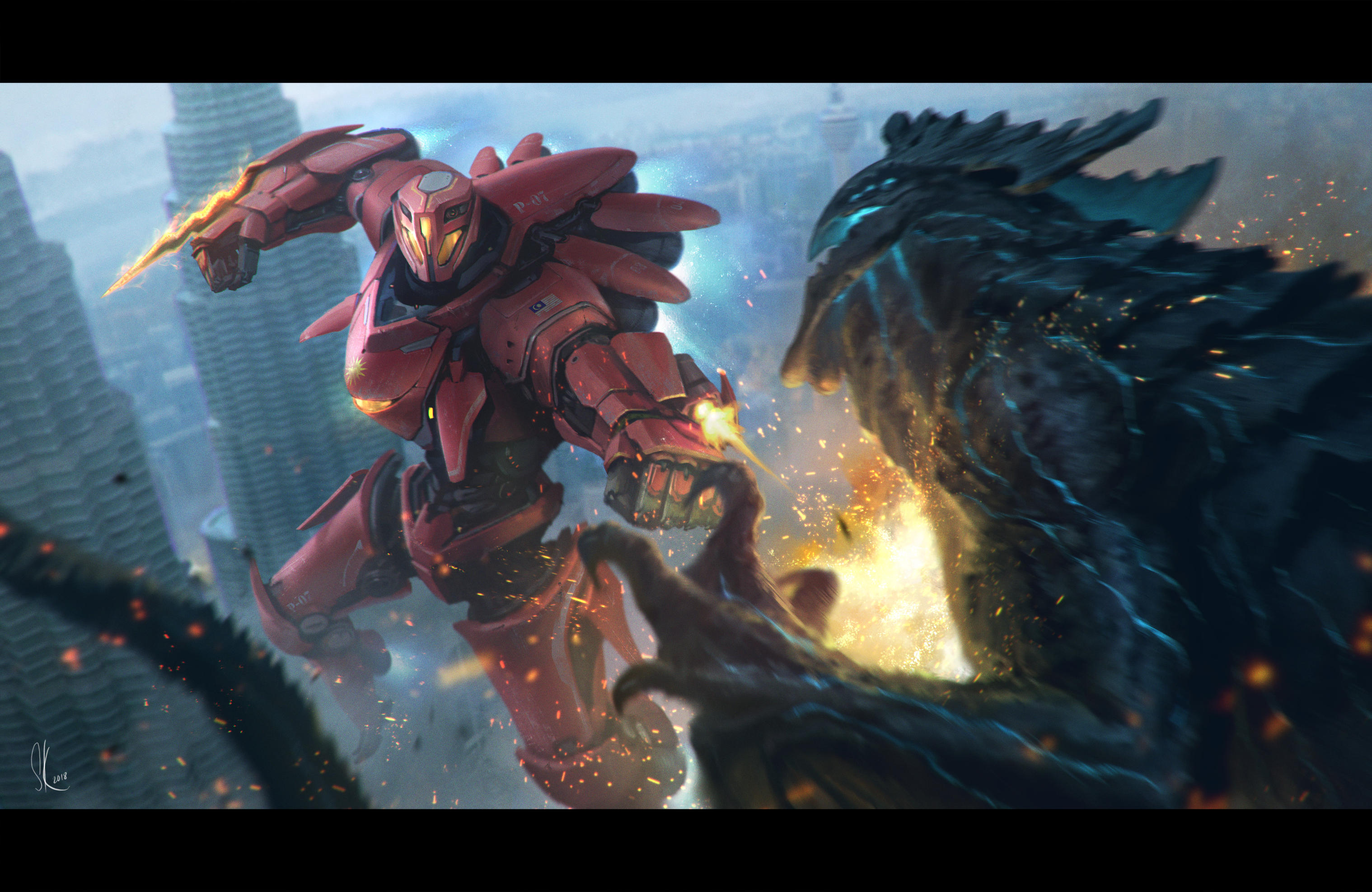 Pacific Rim | Hibiscus Dawn by SKtneh