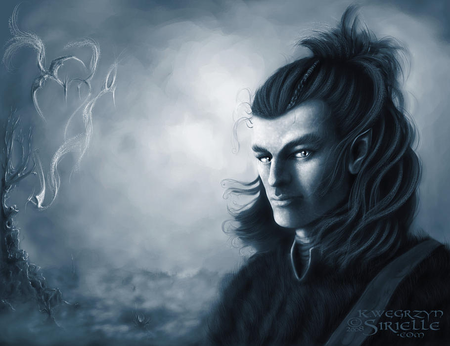 A hunter, mono colour by Sirielle
