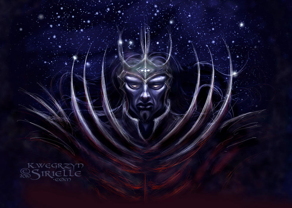 Morgoth with Silmarili concept by Sirielle