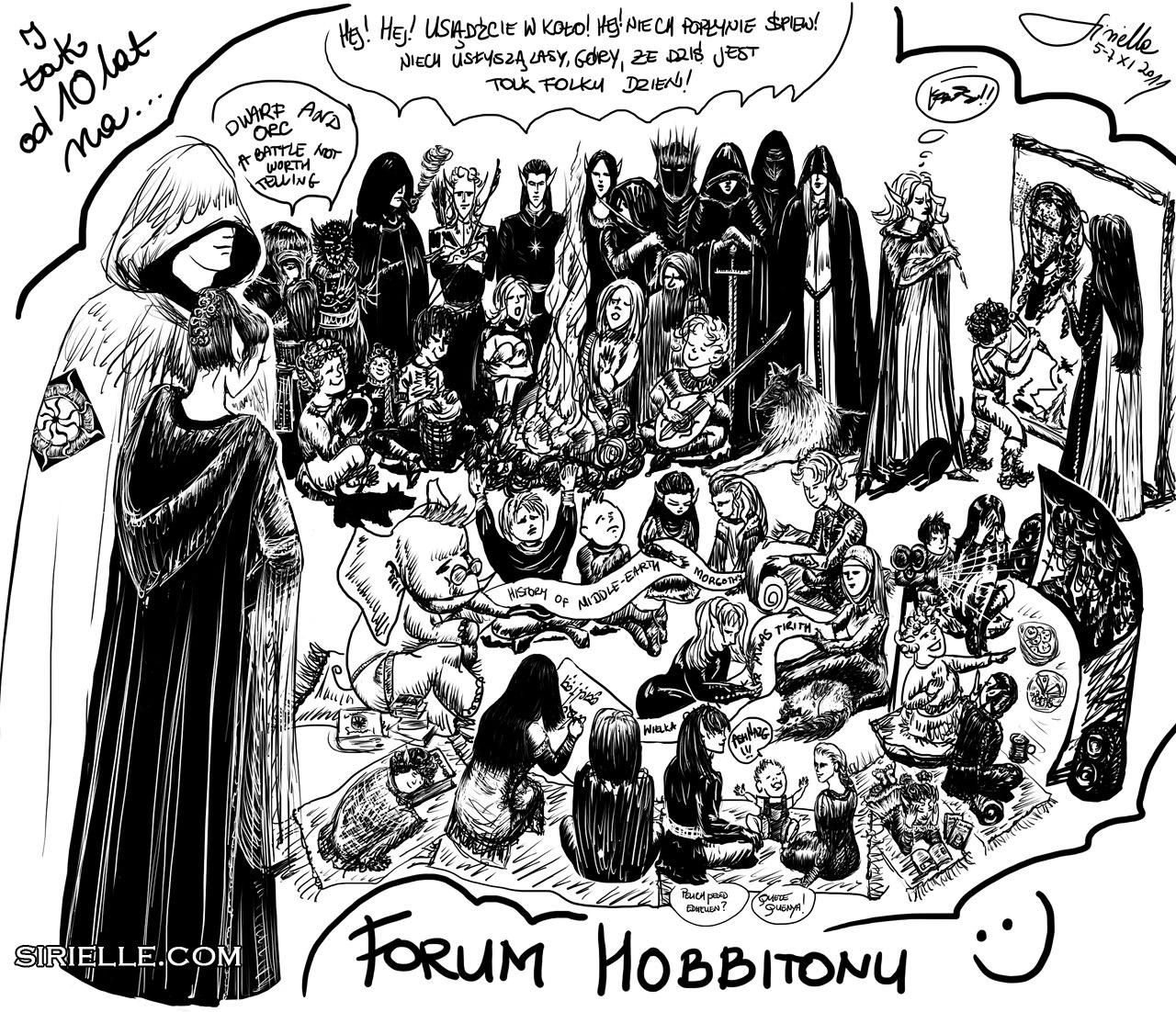 Hobbiton Forum 10th Anniversary by Sirielle