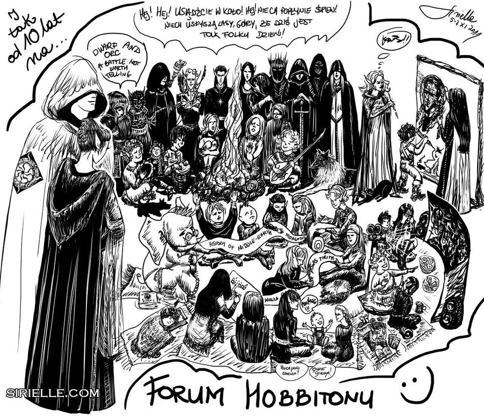 Hobbiton Forum 10th Anniversary by Sirielle