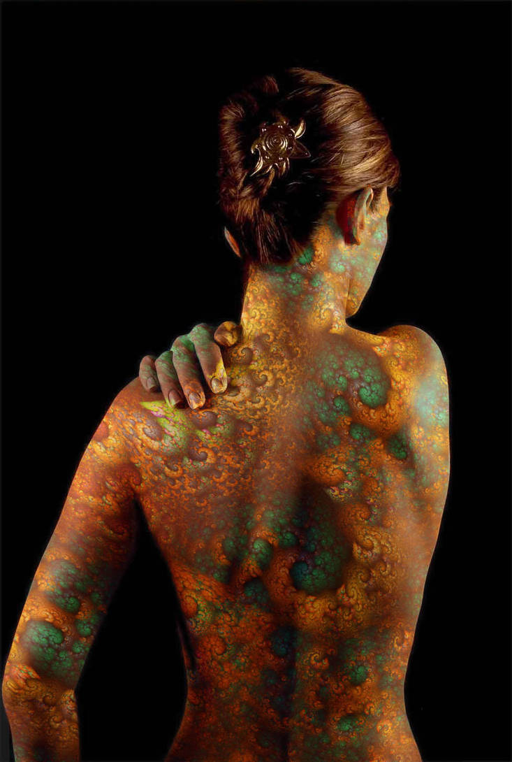 fractal tattoo by hopper195