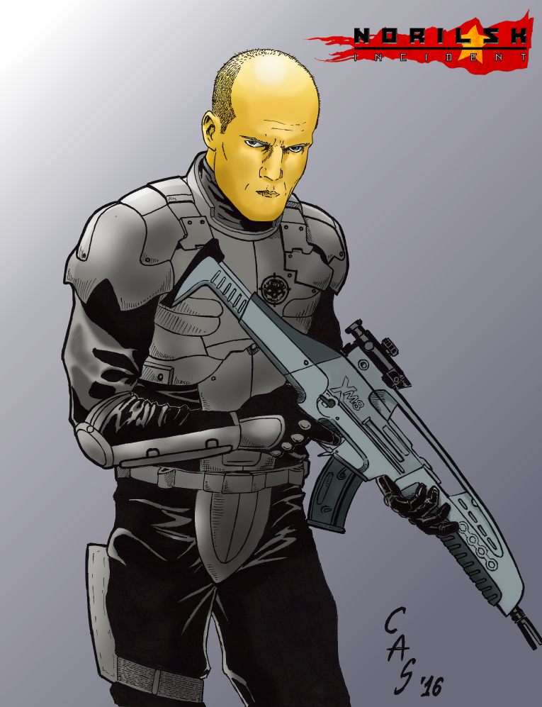 Norilsk Incident IFRIT Jager (color) by carlosarielsosa