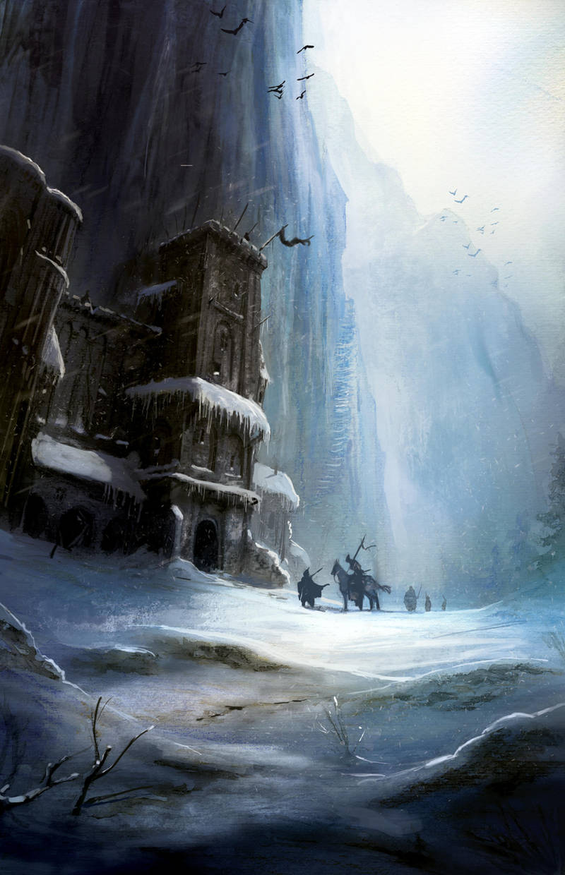 A song of fire and ice, wall by MarcSimonetti