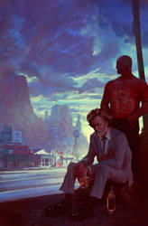 American gods by Neil Gaiman by MarcSimonetti