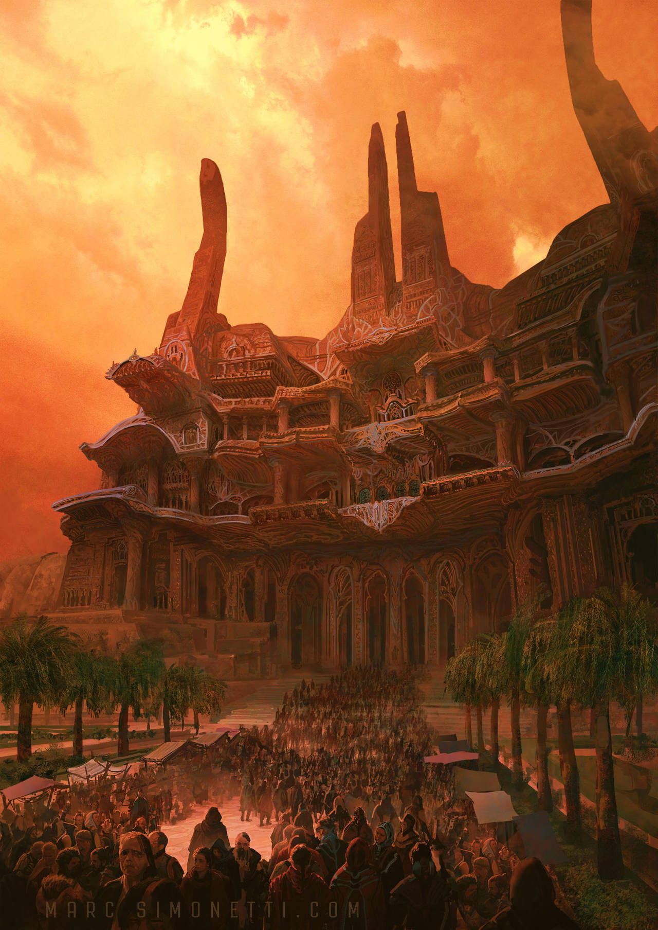The Temple of Alia by MarcSimonetti