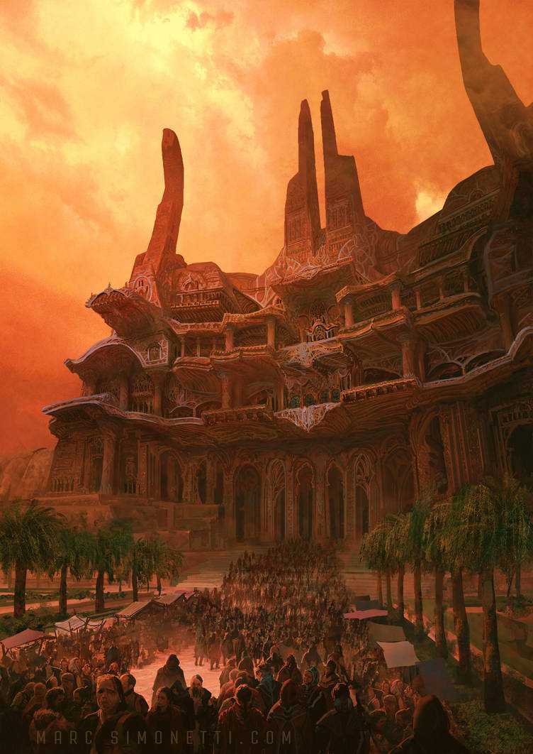 The Temple of Alia by MarcSimonetti