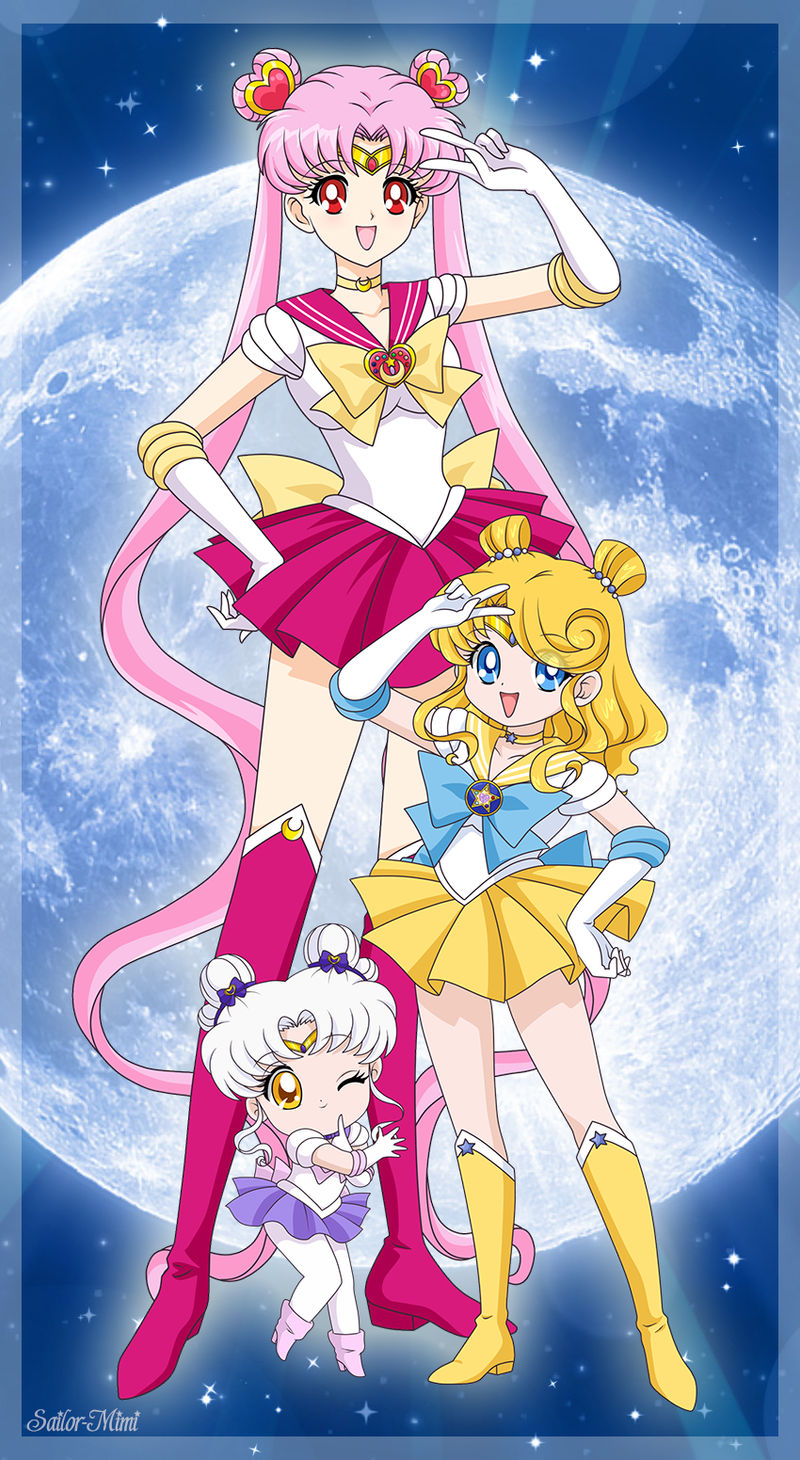 Moon Sisters by sailor-mimi