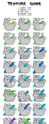 Pacapillars - Trait Catalog: Textures by toripng