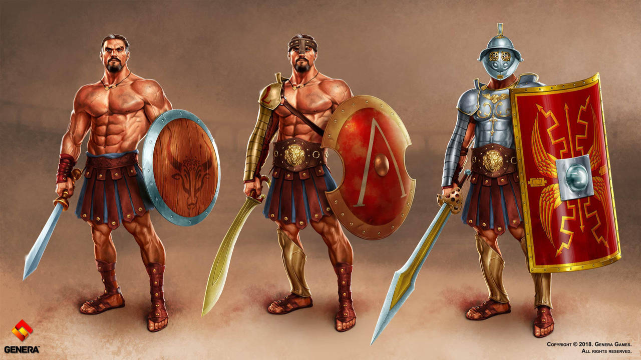 Gladiator Heroes: Clan War Games by IsraLlona