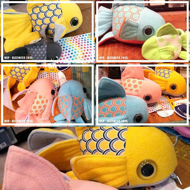 Goldfish plushies part 02 by dizziness