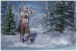 Snow Hunt by Cynnalia
