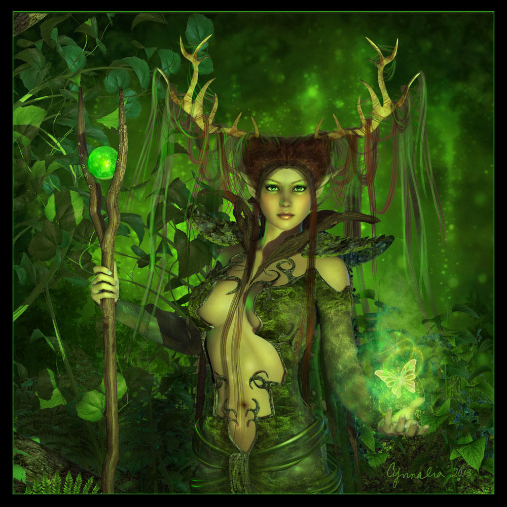 Deep Forest Magic by Cynnalia