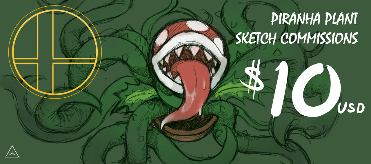 Piranha Plant T3 Commish by Triangles3 Piranha Plant T3 Commish by Triangles3