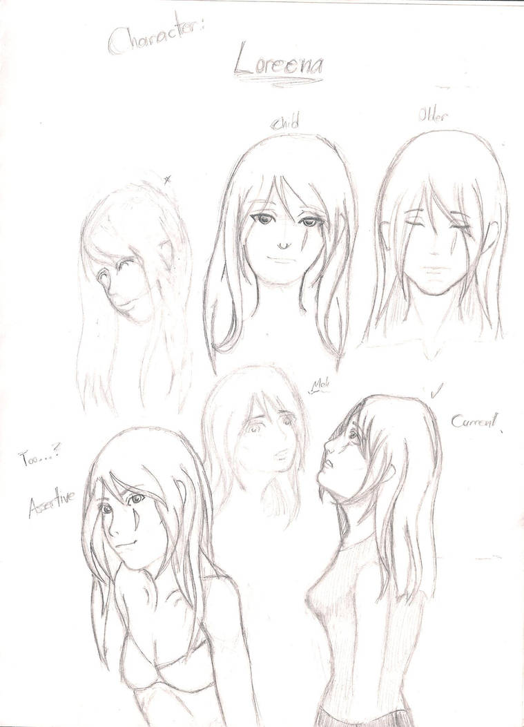 OC Creation 1 - Loreena by Virin-Otoyomi