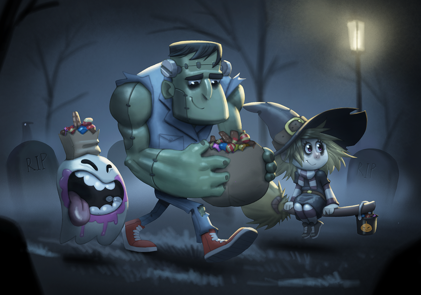 Halloween posse by Henkkab